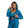 Ženska dukserica Limitless Zip Up Aquamarine - GymBeam L