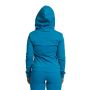 Ženska dukserica Limitless Zip Up Aquamarine - GymBeam L