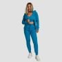 Ženska dukserica Limitless Zip Up Aquamarine - GymBeam L