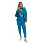 Ženska dukserica Limitless Zip Up Aquamarine - GymBeam L