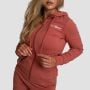 Ženska dukserica Limitless Zip Up Cinnamon - GymBeam XXL