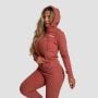 Ženska dukserica Limitless Zip Up Cinnamon - GymBeam XXL