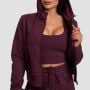 Ženska dukserica TRN Zip-Up Eggplant – GymBeam XS