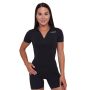 Ženska majica Ignite Cropped Black - GymBeam S
