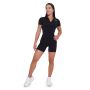 Ženska majica Ignite Cropped Black - GymBeam S