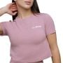 Ženska majica Agile Cropped Woodrose - GymBeam L