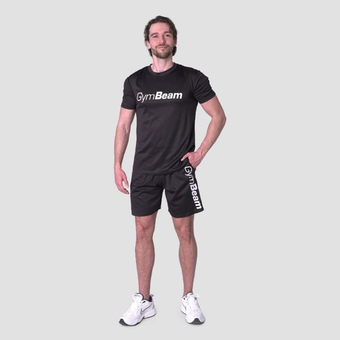 Kratke hlače Mesh Essence Black - GymBeam XL