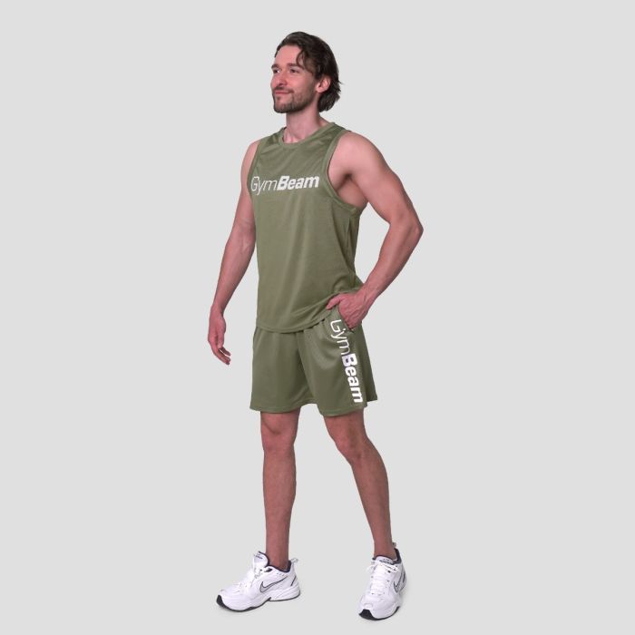 Kratke hlače Mesh Essence Green - GymBeam XXL