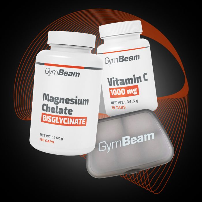 Magnezijev kelat (bisglicinat) - GymBeam 180 kaps.