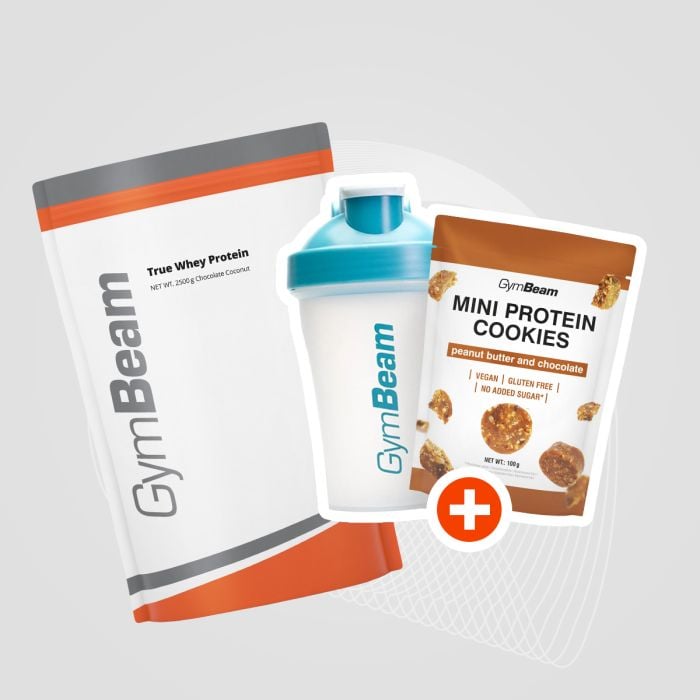 True Whey - GymBeam 2500 g - čokolada - 00