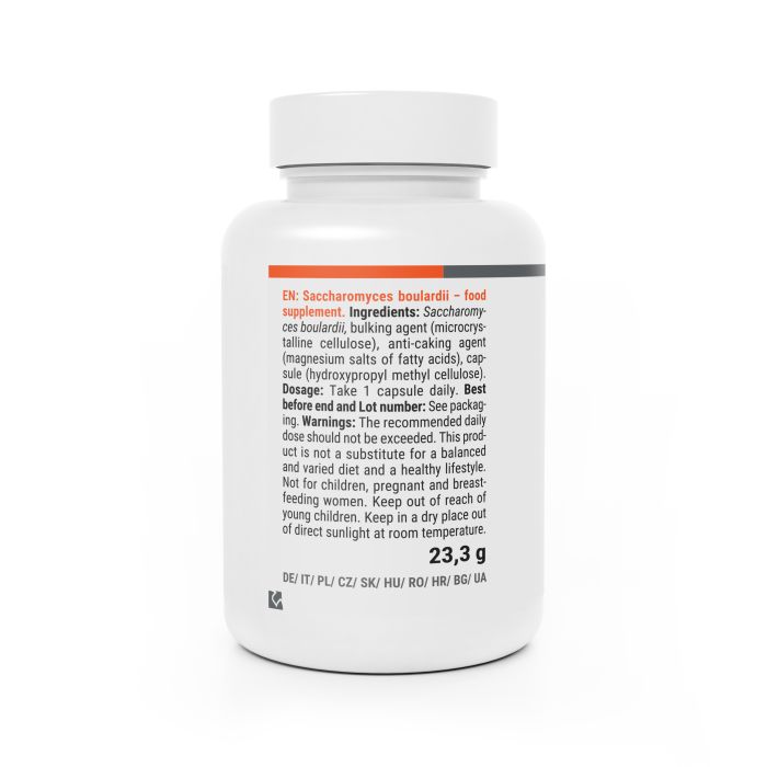 Saccharomyces boulardii - GymBeam 60 caps