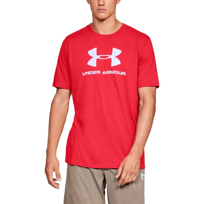Majica Sportstyle Logo SS Red - Under Armour