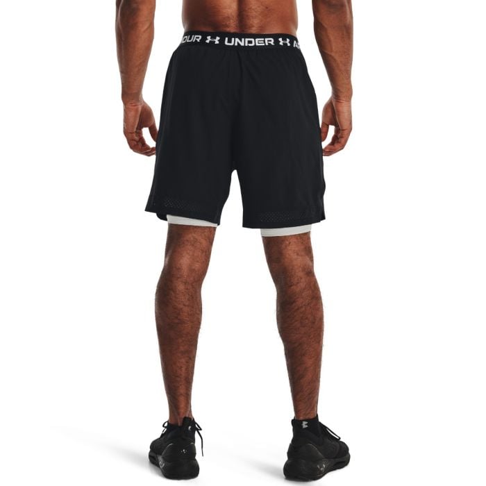 Muške kratke hlače Vanish Woven 2in1 Black - Under Armour XXL