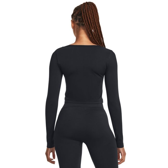 Ženska majica Train Seamless LS Black - Under Armour L