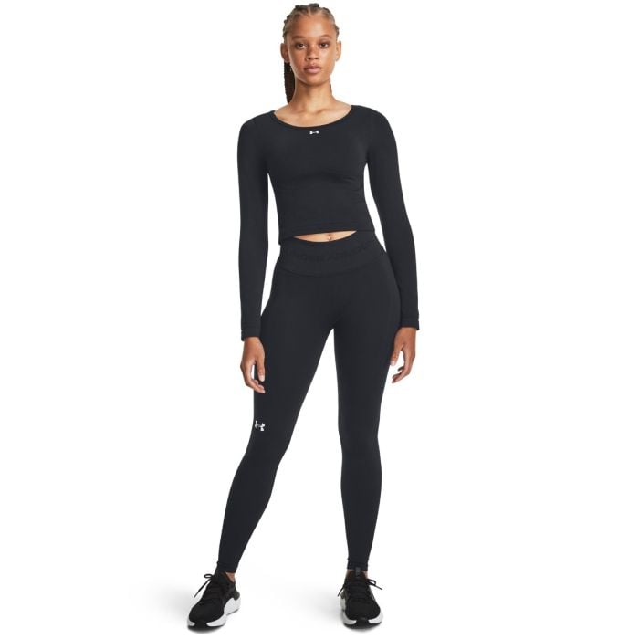 Ženska majica Train Seamless LS Black - Under Armour L