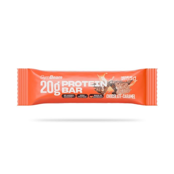 20 g Protein Bar - GymBeam 55 g - čokolada-karamel