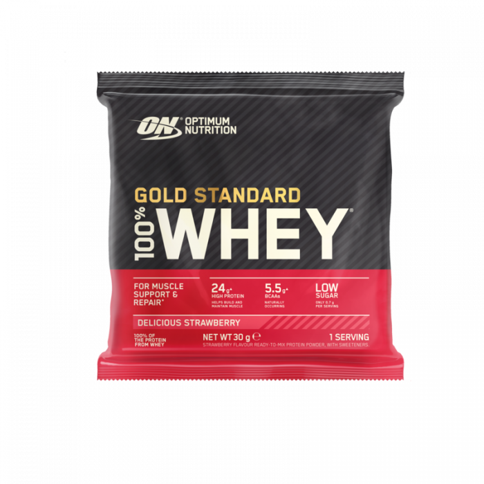 100% Whey Gold Standard Sample - Optimum Nutrition 30 g - dvostruko bogata čokolada