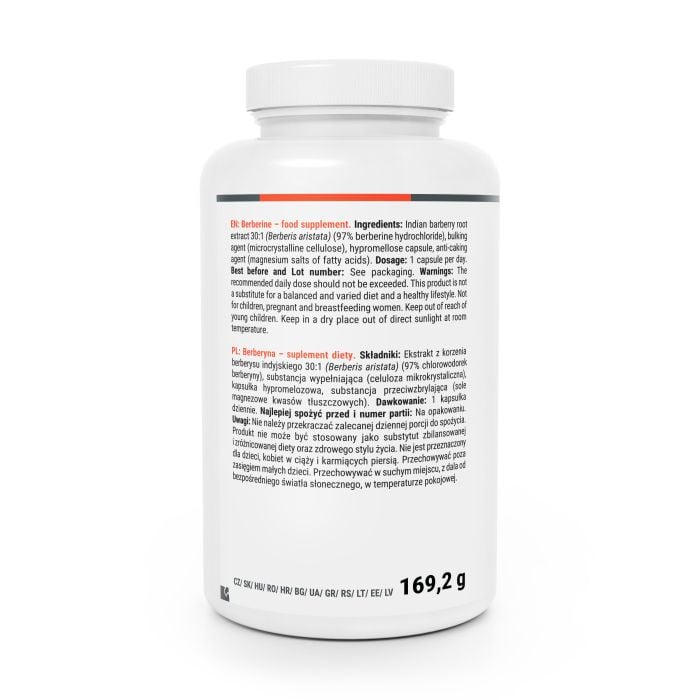 Berberin - GymBeam 60 kaps. - 01