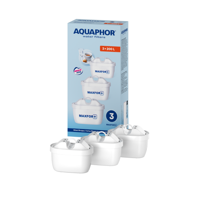 Set of replacement filter cartridges MAXFOR+ (3 pcs.) - Aquaphor single_variant