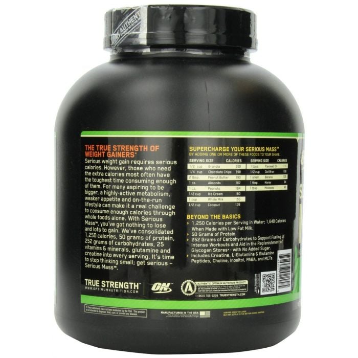 Serious Mass - Optimum Nutrition 5450 g - čokolada