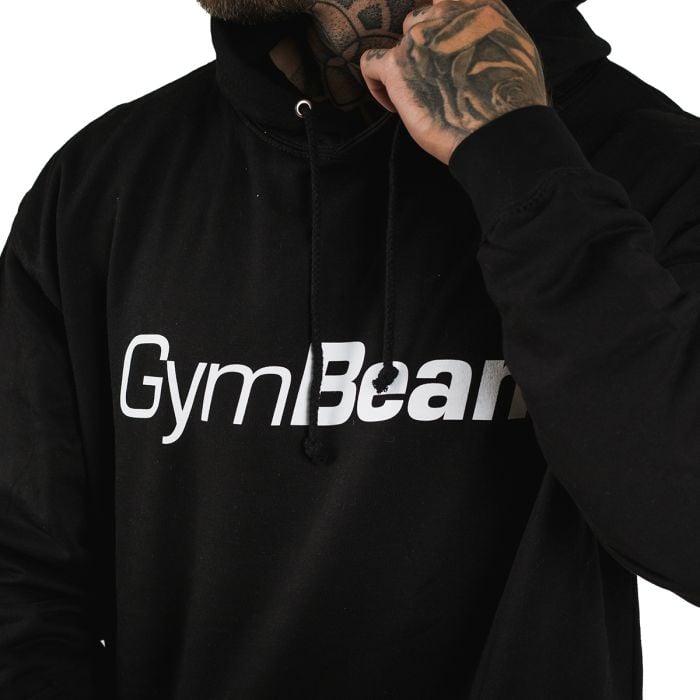 Dukserica PRO Hoodie Black - GymBeam XXL