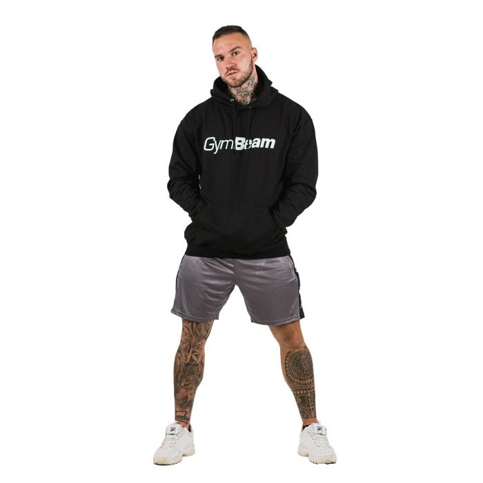 Dukserica PRO Hoodie Black - GymBeam XXL