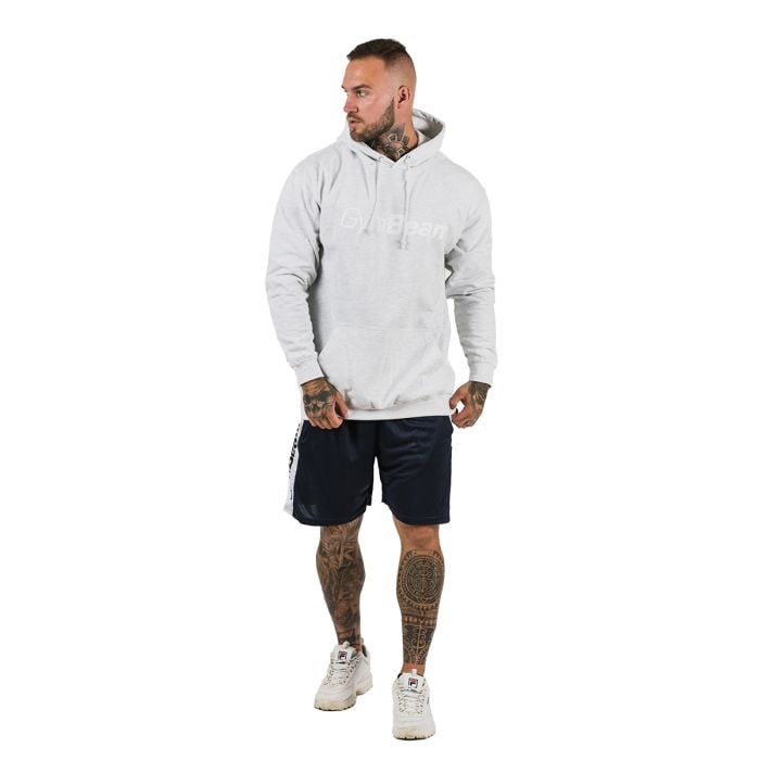 Dukserica PRO Hoodie Grey - GymBeam XXL