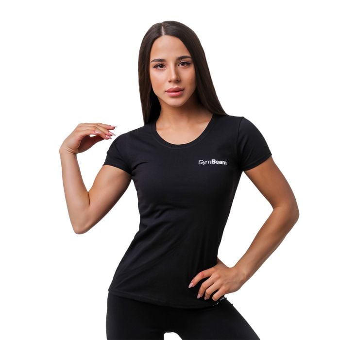 Ženska majica Basic Black - GymBeam M