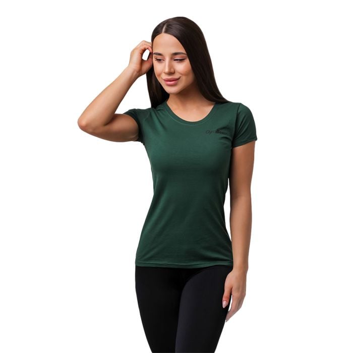 Ženska majica Basic Green - GymBeam M