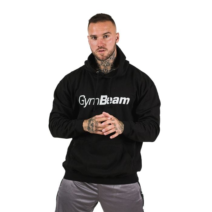 Dukserica PRO Hoodie Black - GymBeam XXL