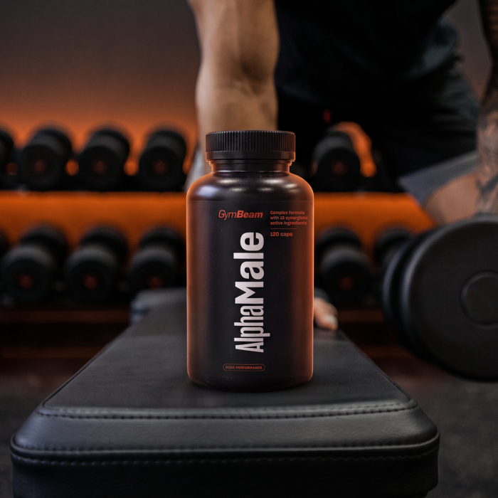 AlphaMale TestoBooster - GymBeam 120 kaps.