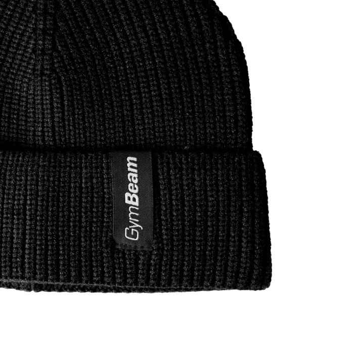 Alpine Beanie Black - GymBeam single_variant