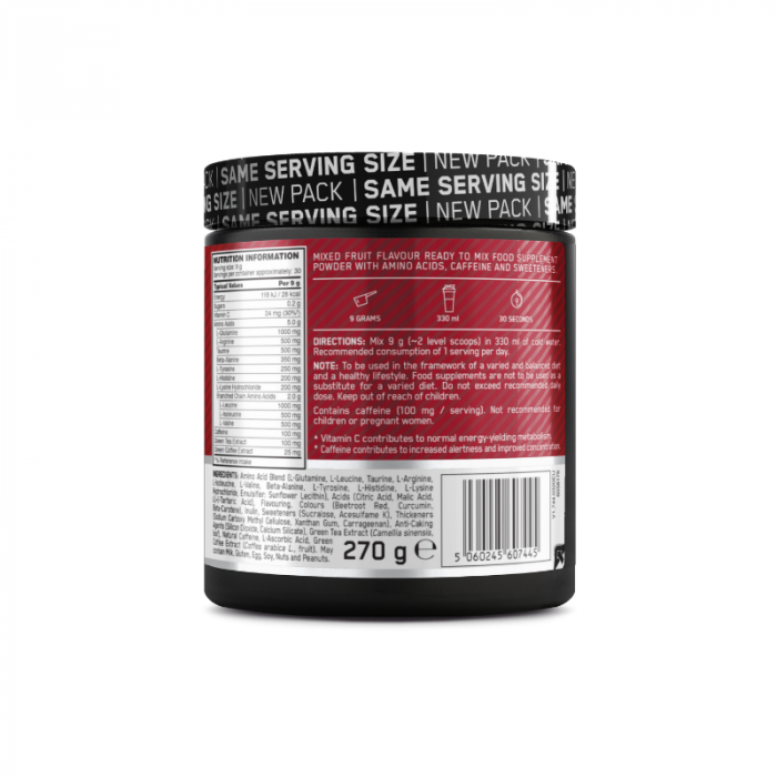 Amino Energy - Optimalna prehrana 270 g - limun - limeta