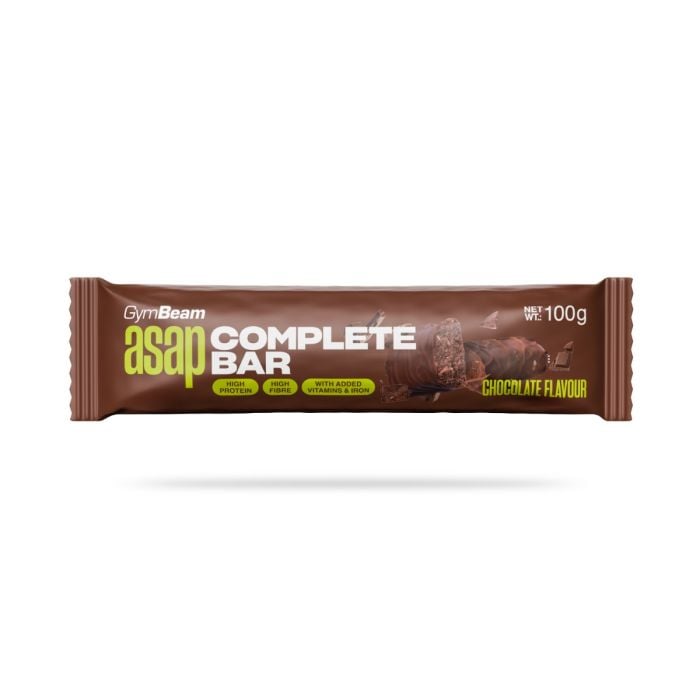 ASAP Complete Bar - GymBeam 100 g - čokolada
