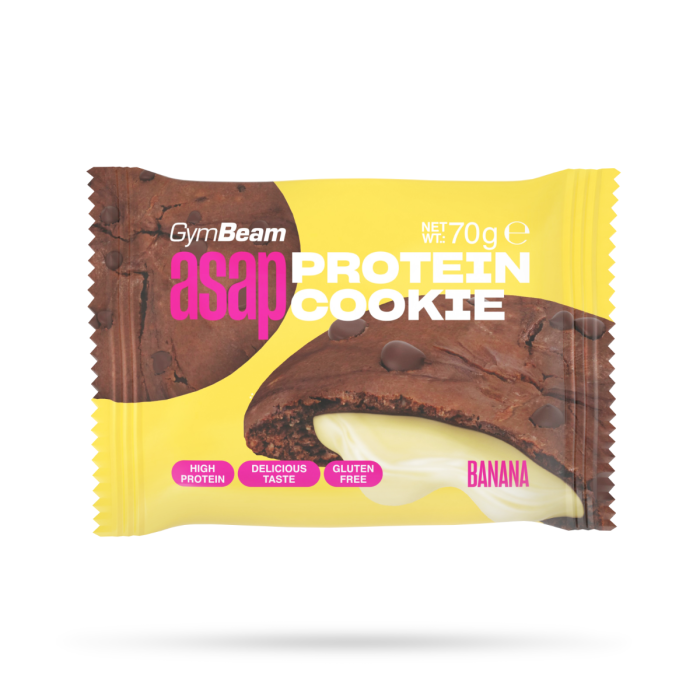 ASAP Protein Cookie - GymBeam 70 g - trostruka čokolada