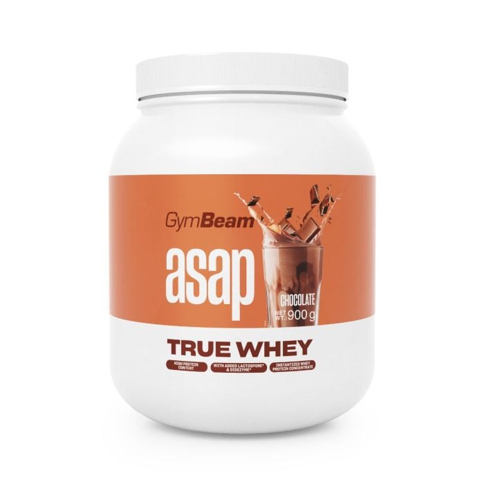 ASAP True Whey - GymBeam 900 g - čokolada