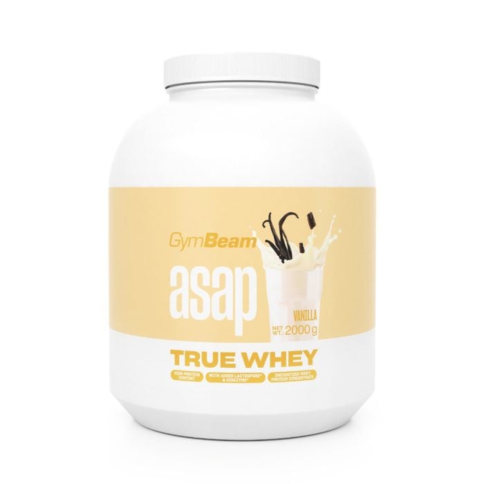 ASAP True Whey - GymBeam 900 g - vanilija