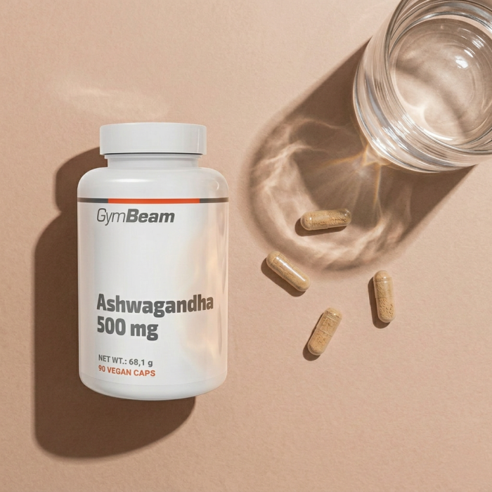 Ashwagandha 500 mg - GymBeam 90 kaps.