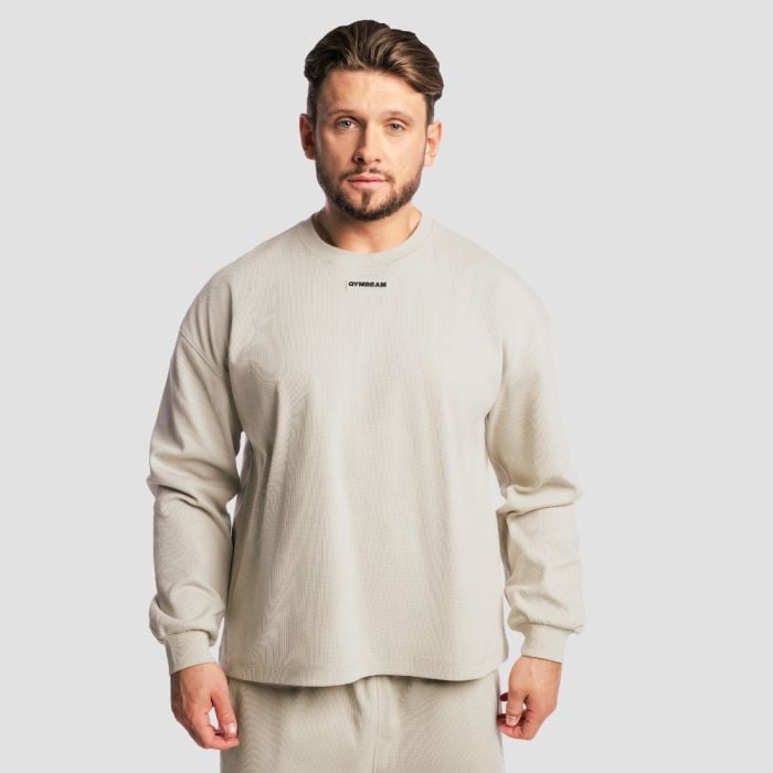 Muška dukserica Aura Grey - GymBeam XL