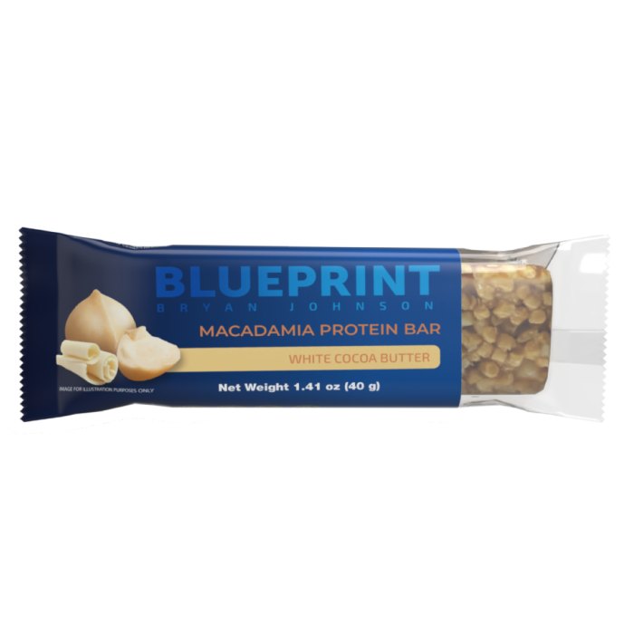 Macadamia Protein Bars - Blueprint by Bryan Johnson 12 x 40 g