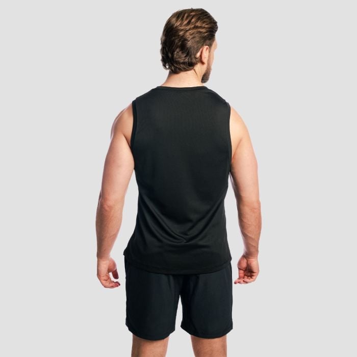 Muška majica bez rukava Base Mesh Black - GymBeam XXL