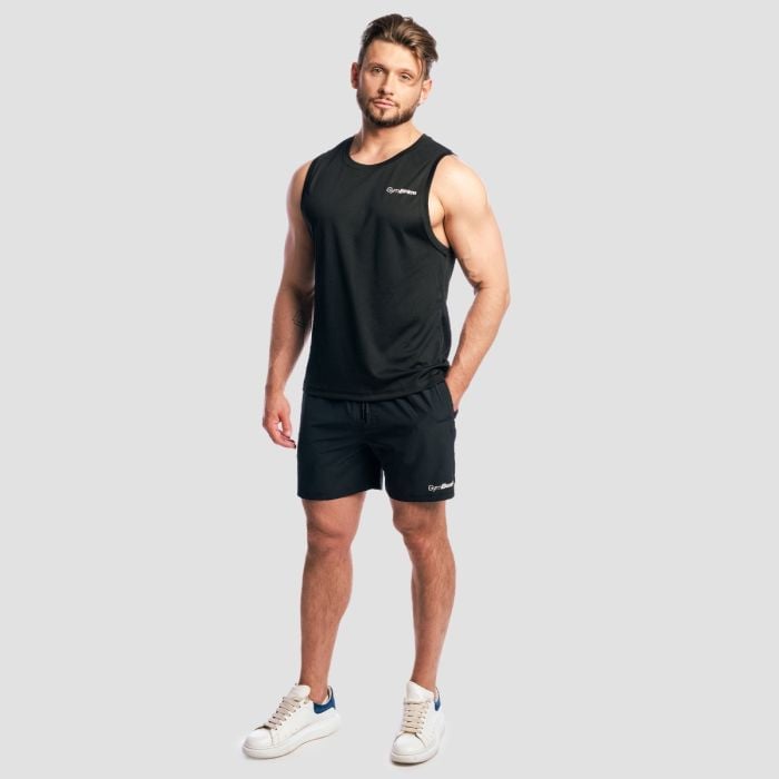 Muška majica bez rukava Base Mesh Black - GymBeam XXL