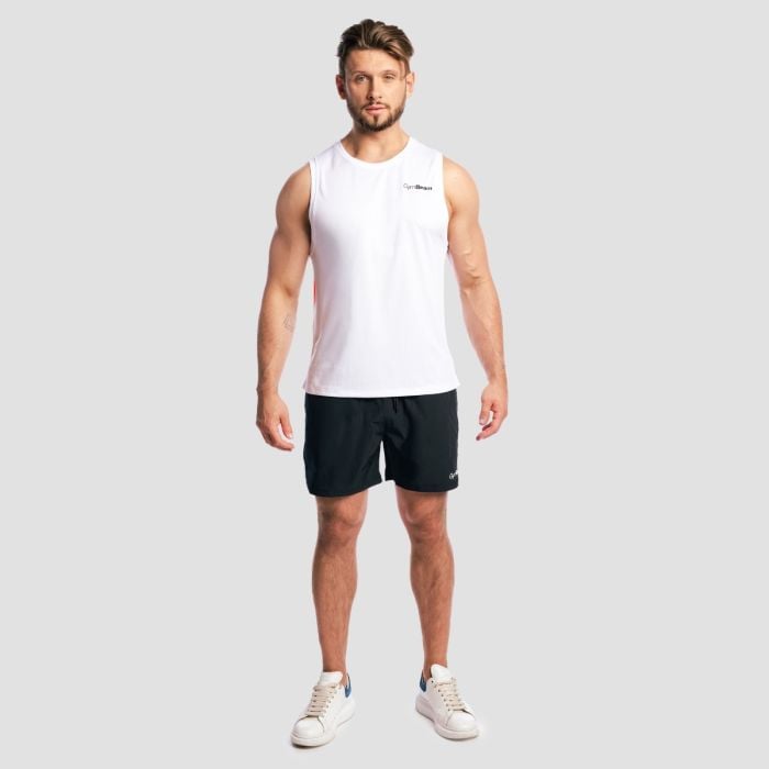 Muška majica bez rukava Base Mesh White - GymBeam XXL