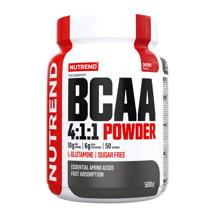 BCAA 4:1:1 Powder - Nutrend 500 g - naranča