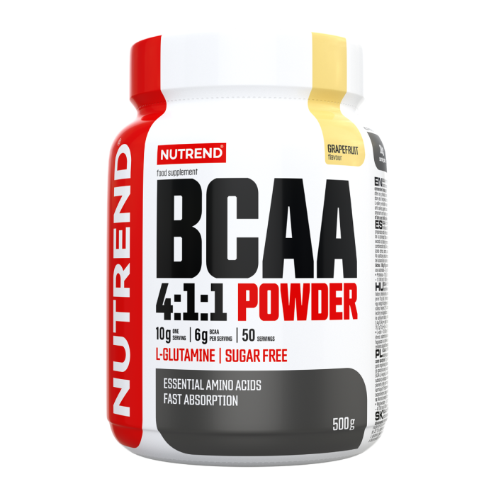 BCAA 4:1:1 Powder - Nutrend 500 g - naranča