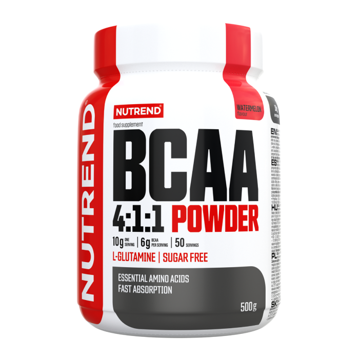 BCAA 4:1:1 Powder - Nutrend 500 g - naranča