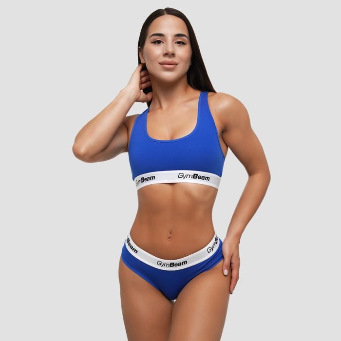 Gaćice Briefs 3Pack Royal Blue - GymBeam L
