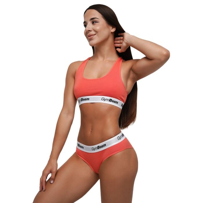 Gaćice Briefs 3Pack Strawberry Red - GymBeam XL