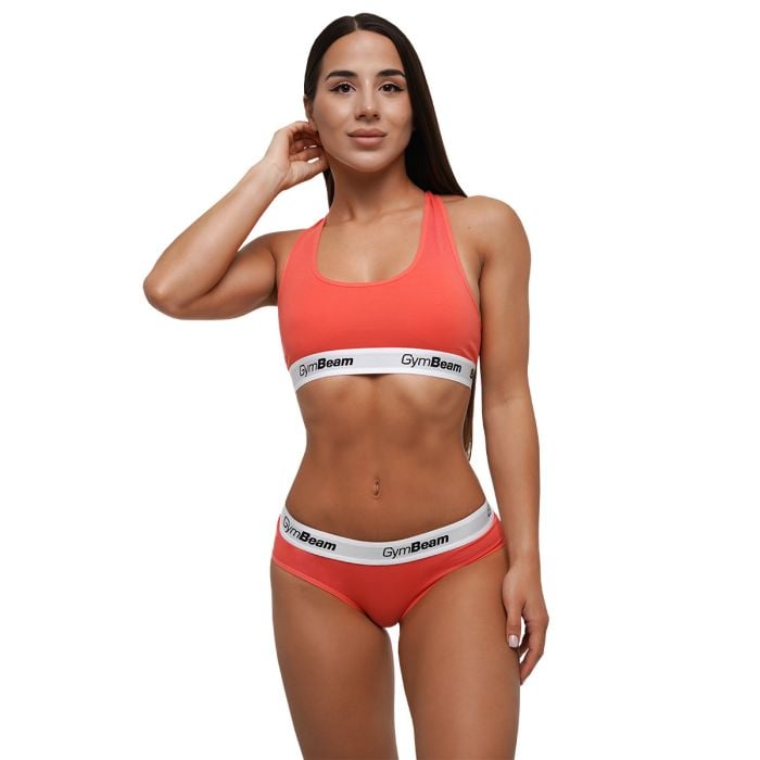 Gaćice Briefs 3Pack Strawberry Red - GymBeam XL