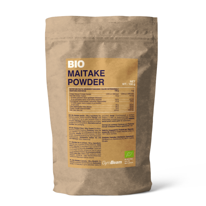 BIO Maitake prah - GymBeam 100 g